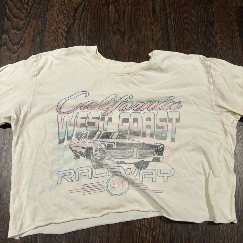 hollister graphic tee